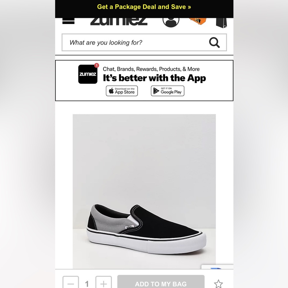 Gently used Vans Men’s size 9 Skate Slip-On
Reflective Black/Grey
Sneakers
